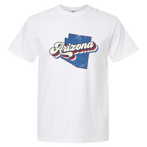 State Of Arizona Retro Logo Garment-Dyed Heavyweight T-Shirt