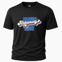 State Of Arkansas Retro Logo Performance Shirt