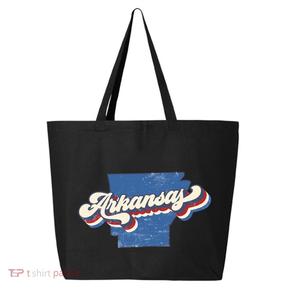 State Of Arkansas Retro Logo 25L Jumbo Tote