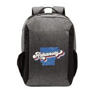 State Of Arkansas Retro Logo Vector Backpack
