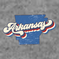 State Of Arkansas Retro Logo Premium T-Shirt