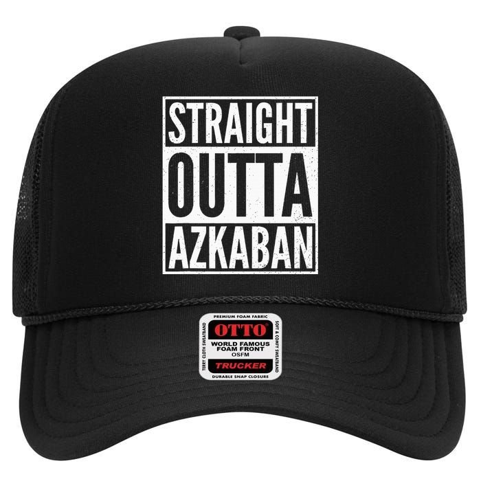 Straight Outta Azkaban High Crown Mesh Back Trucker Hat