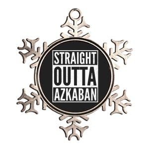 Straight Outta Azkaban Metallic Star Ornament