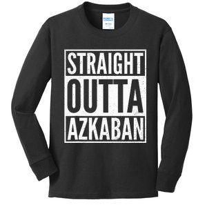 Straight Outta Azkaban Kids Long Sleeve Shirt