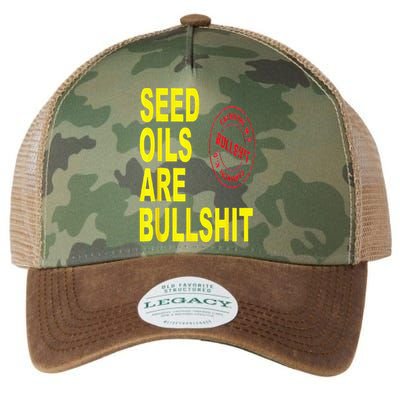 Seed Oils Are Bullshit Oils Unhealthy Foods Legacy Tie Dye Trucker Hat