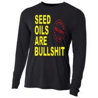 Seed Oils Are Bullshit Oils Unhealthy Foods Cooling Performance Long Sleeve Crew