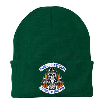 Sons Of Aspirin Arthritis Chapter For Funny Biker Knit Cap Winter Beanie