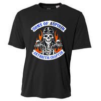 Sons Of Aspirin Arthritis Chapter For Funny Biker Cooling Performance Crew T-Shirt