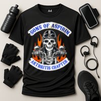 Sons Of Aspirin Arthritis Chapter For Funny Biker Performance Shirt