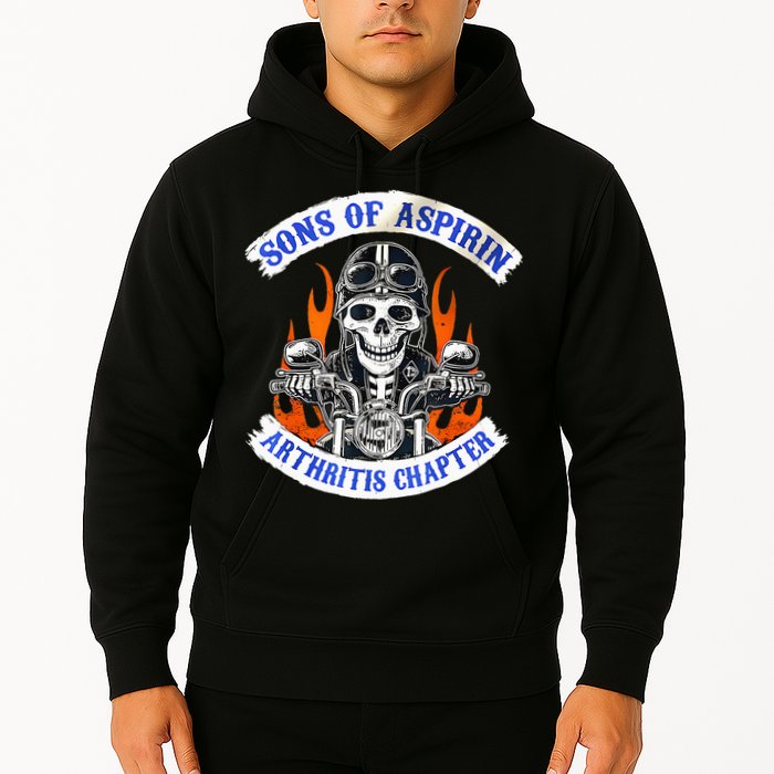 Sons Of Aspirin Arthritis Chapter For Funny Biker Hoodie