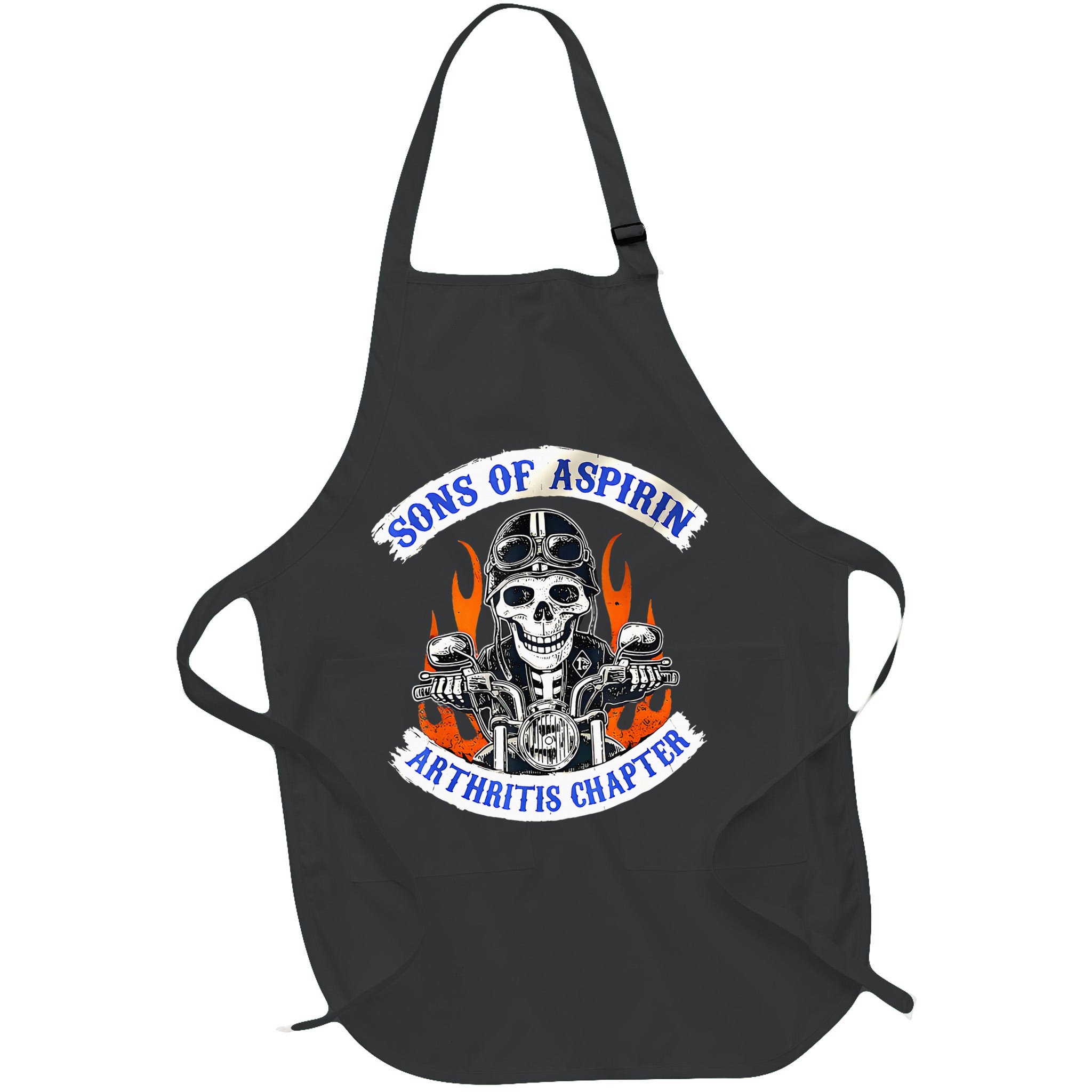 Sons Of Aspirin Arthritis Chapter For Funny Biker Apron