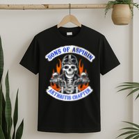 Sons Of Aspirin Arthritis Chapter For Funny Biker T-Shirt