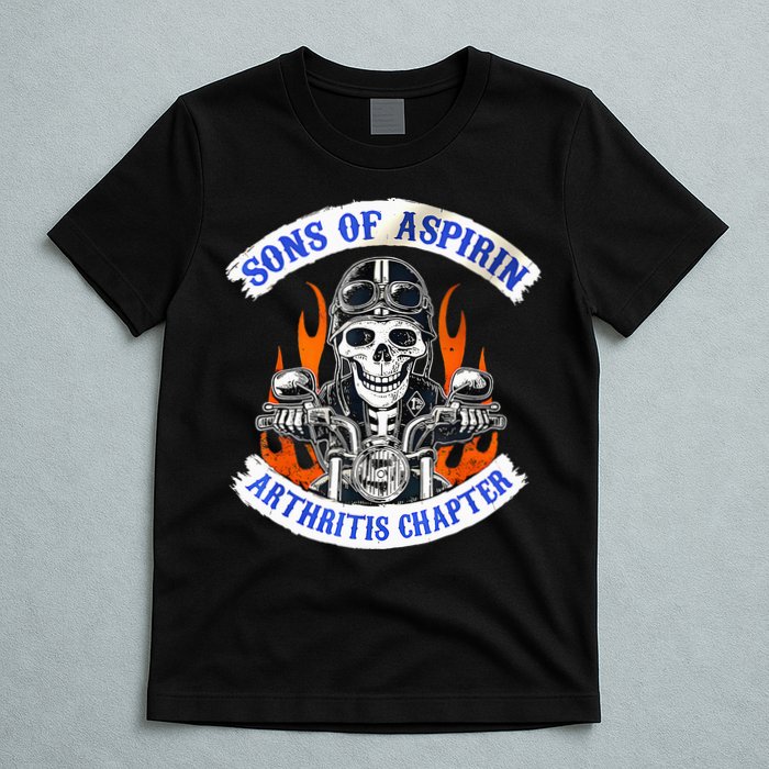 Sons Of Aspirin Arthritis Chapter For Funny Biker T-Shirt