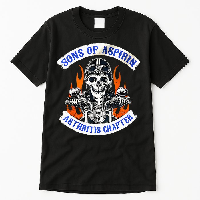 Sons Of Aspirin Arthritis Chapter For Funny Biker Tall T-Shirt