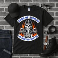 Sons Of Aspirin Arthritis Chapter For Funny Biker Tall T-Shirt