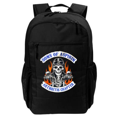Sons Of Aspirin Arthritis Chapter For Funny Biker Backpack