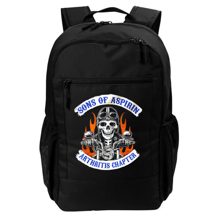 Sons Of Aspirin Arthritis Chapter For Funny Biker Backpack