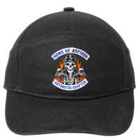 Sons Of Aspirin Arthritis Chapter For Funny Biker 7-Panel Snapback Hat