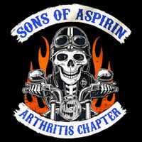 Sons Of Aspirin Arthritis Chapter For Funny Biker Drawstring Bag