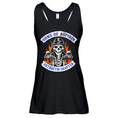 Sons Of Aspirin Arthritis Chapter For Funny Biker Ladies Essential Flowy Tank