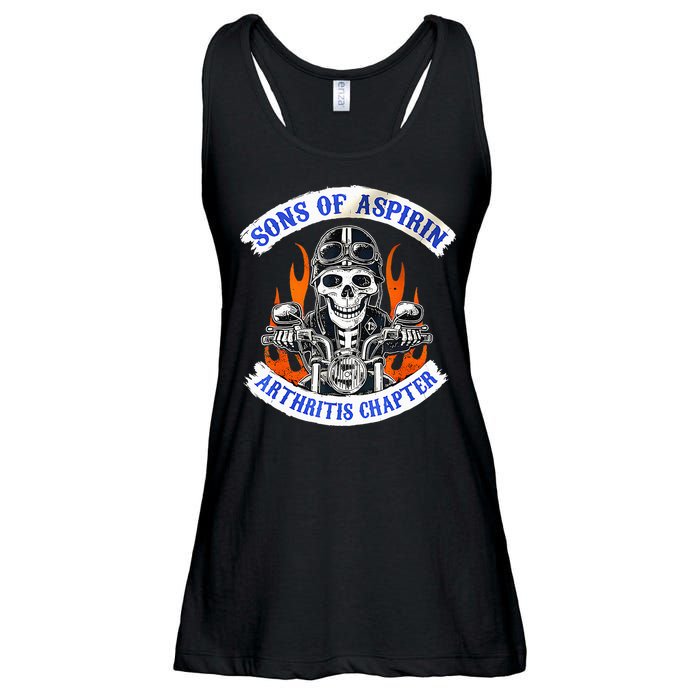 Sons Of Aspirin Arthritis Chapter For Funny Biker Ladies Essential Flowy Tank