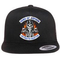 Sons Of Aspirin Arthritis Chapter For Funny Biker Flatbill Hat