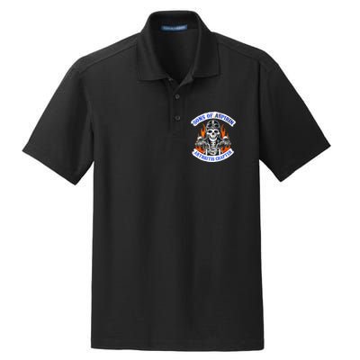 Sons Of Aspirin Arthritis Chapter For Funny Biker Dry Zone Grid Polo
