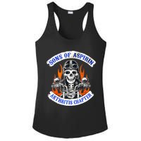 Sons Of Aspirin Arthritis Chapter For Funny Biker Ladies PosiCharge Competitor Racerback Tank