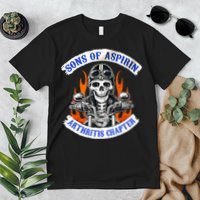 Sons Of Aspirin Arthritis Chapter For Funny Biker Premium T-Shirt