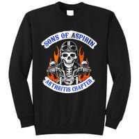 Sons Of Aspirin Arthritis Chapter For Funny Biker Tall Sweatshirt