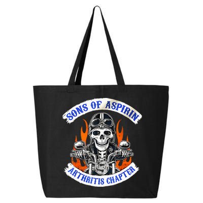 Sons Of Aspirin Arthritis Chapter For Funny Biker 25L Jumbo Tote