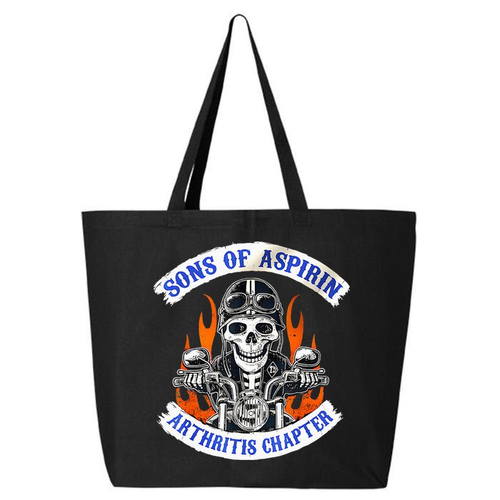 Sons Of Aspirin Arthritis Chapter For Funny Biker 25L Jumbo Tote