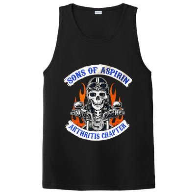 Sons Of Aspirin Arthritis Chapter For Funny Biker PosiCharge Competitor Tank