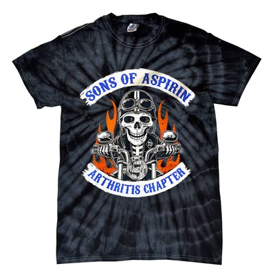 Sons Of Aspirin Arthritis Chapter For Funny Biker Tie-Dye T-Shirt