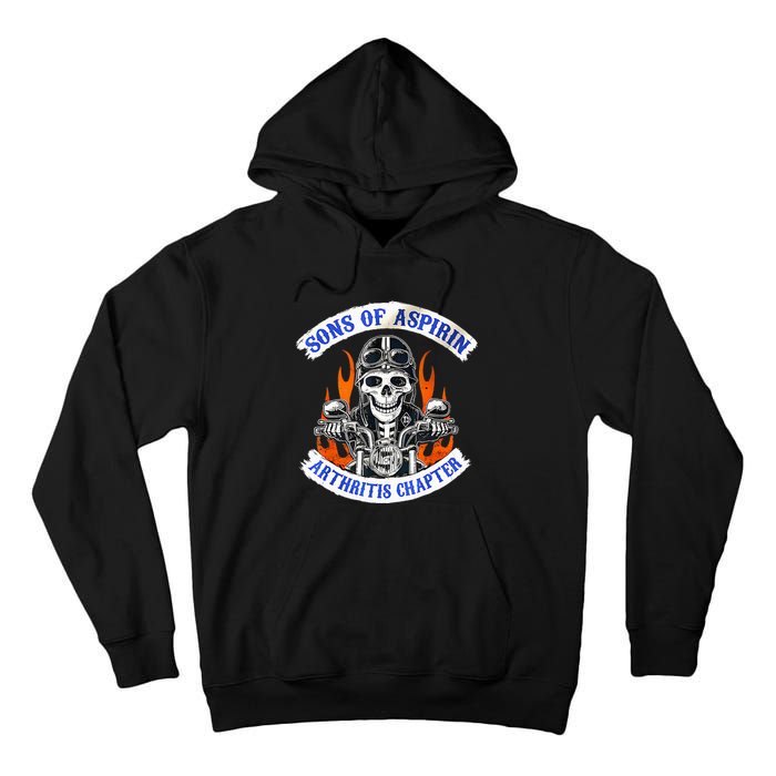 Sons Of Aspirin Arthritis Chapter For Funny Biker Tall Hoodie