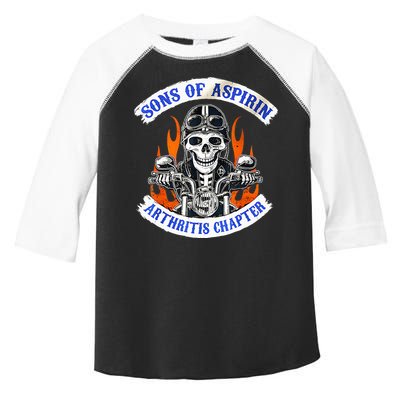 Sons Of Aspirin Arthritis Chapter For Funny Biker Toddler Fine Jersey T-Shirt