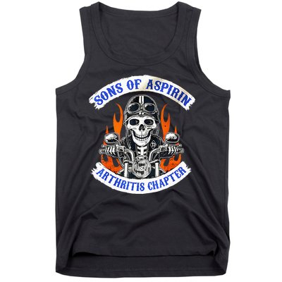 Sons Of Aspirin Arthritis Chapter For Funny Biker Tank Top