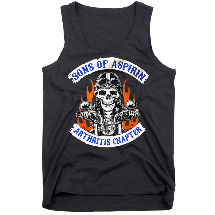 Sons Of Aspirin Arthritis Chapter For Funny Biker Tank Top