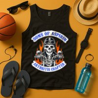 Sons Of Aspirin Arthritis Chapter For Funny Biker Tank Top