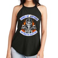 Sons Of Aspirin Arthritis Chapter For Funny Biker Women's Perfect Tri Rocker Tank