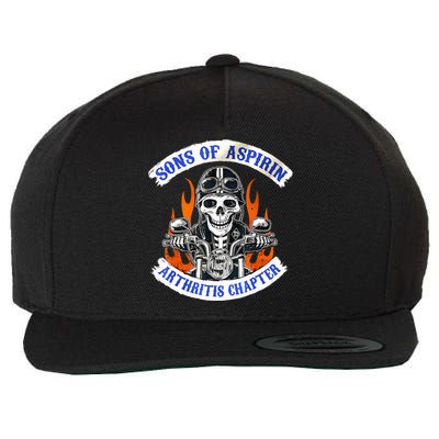 Sons Of Aspirin Arthritis Chapter For Funny Biker Wool Snapback Cap
