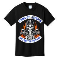 Sons Of Aspirin Arthritis Chapter For Funny Biker Kids T-Shirt