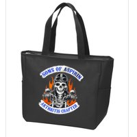 Sons Of Aspirin Arthritis Chapter For Funny Biker Zip Tote Bag