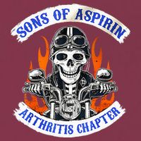 Sons Of Aspirin Arthritis Chapter For Funny Biker 16oz Travel Tumbler