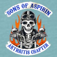 Sons Of Aspirin Arthritis Chapter For Funny Biker Sueded Cloud Jersey T-Shirt