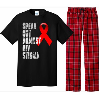 Speak Out Against Hiv Stigma World Aids Day Pajama Set