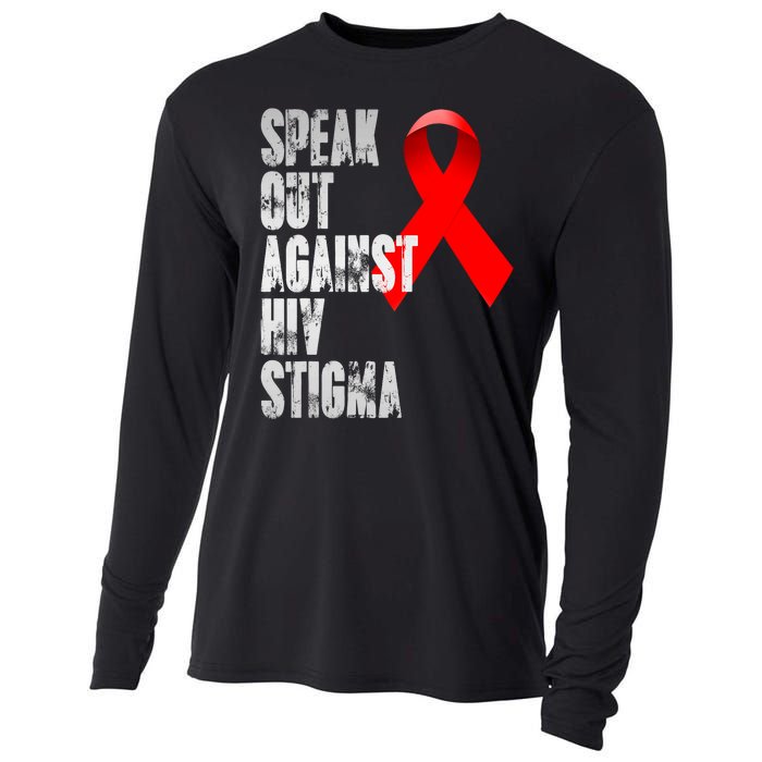 Speak Out Against Hiv Stigma World Aids Day Cooling Performance Long Sleeve Crew