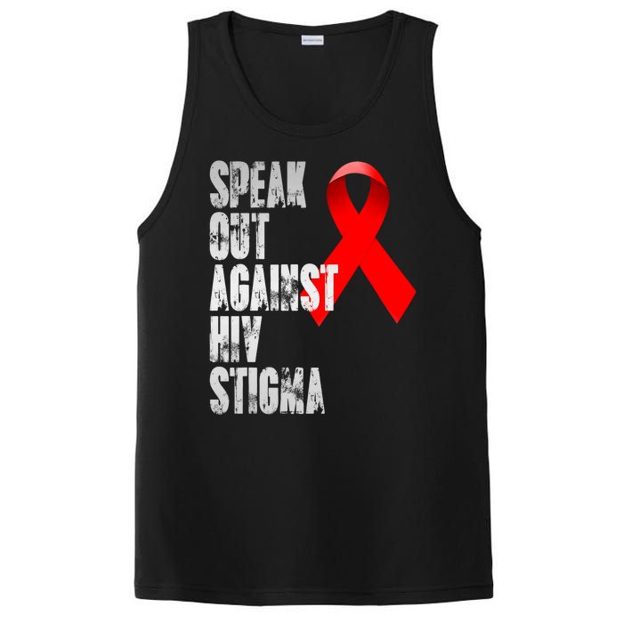 Speak Out Against Hiv Stigma World Aids Day PosiCharge Competitor Tank