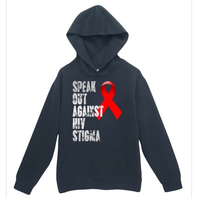 Speak Out Against Hiv Stigma World Aids Day Urban Pullover Hoodie