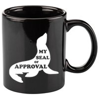 Seal Of Approval 11oz C Handle Ceramic Mug